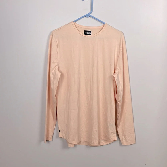 NWOT Cuts AO Long Sleeve Curve Hem Tee - Picture 2 of 11